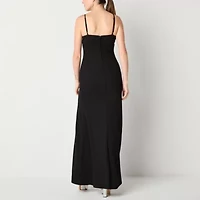 Radiante Couture Womens Juniors Sleeveless Bodycon Dress