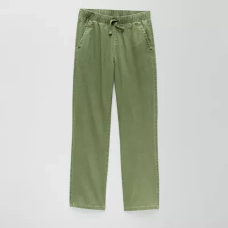 Thereabouts Little & Big Kid Boys Straight Regular Fit Husky Pull-On Pant