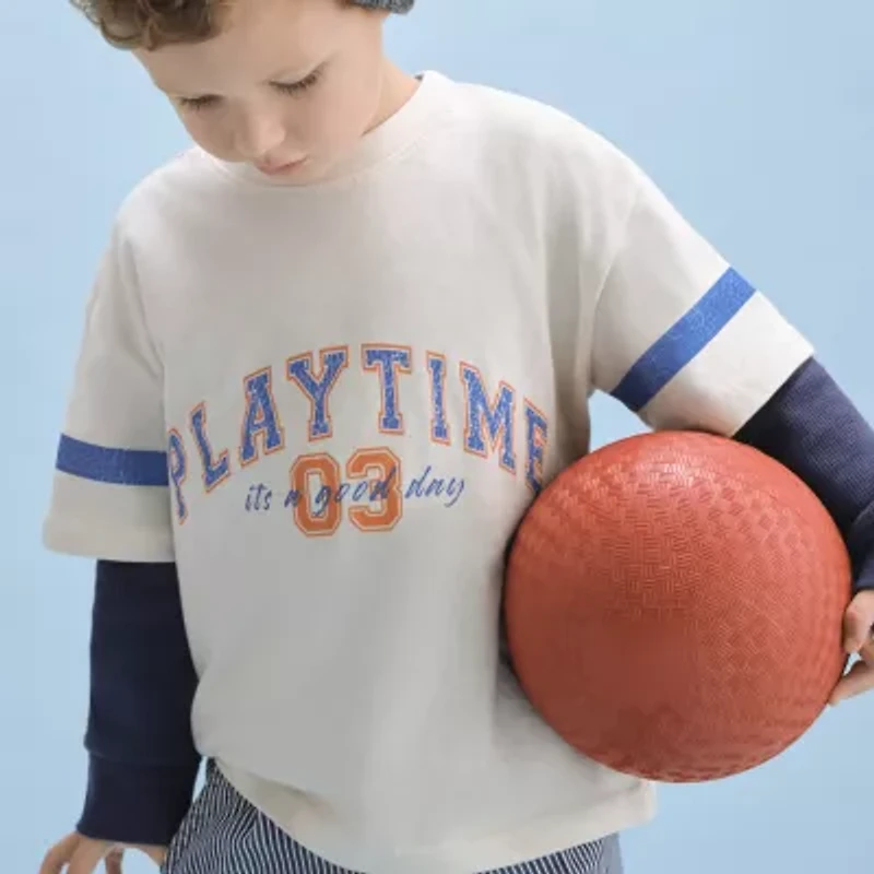 Okie Dokie Toddler & Little Boys Loose Fit Jean