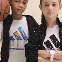 adidas Big Kid Girls Lightweight Track Jacket