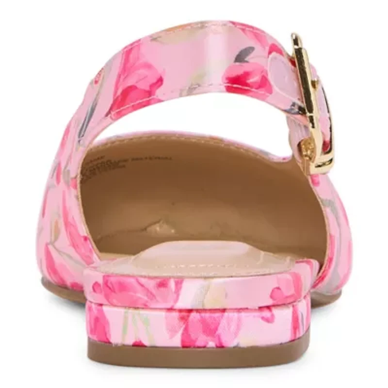 Liz Claiborne Shae Womens Pointed Closed Toe Ballet Flats