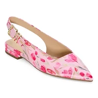 Liz Claiborne Shae Womens Pointed Closed Toe Ballet Flats