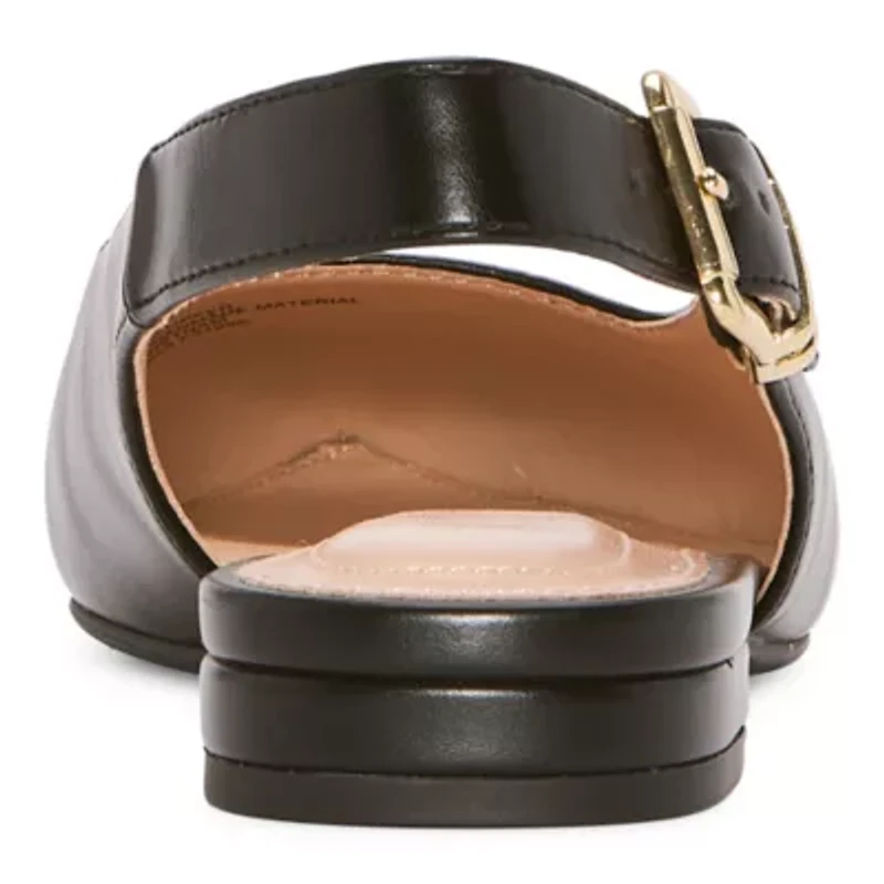 Liz Claiborne Shae Womens Pointed Closed Toe Ballet Flats