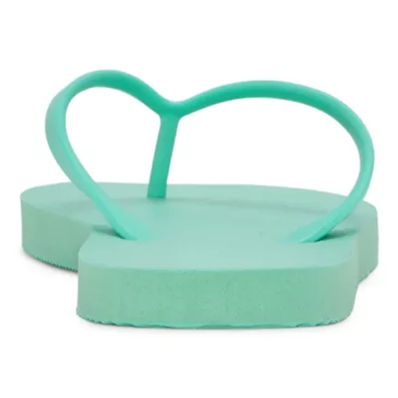 Mixit Womens Square Toe Flip-Flops