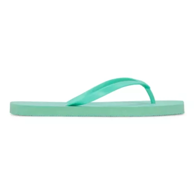 Mixit Womens Square Toe Flip-Flops