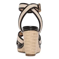 Liz Claiborne Womens Middle Wedge Sandals