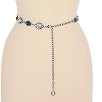 JS Jessica Simpson Jewel Chain Womens Belt