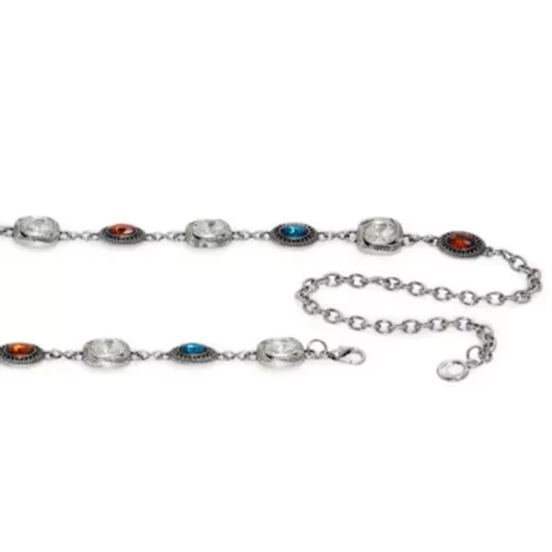 JS Jessica Simpson Jewel Chain Womens Belt