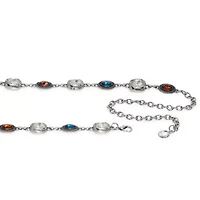 JS Jessica Simpson Jewel Chain Womens Belt