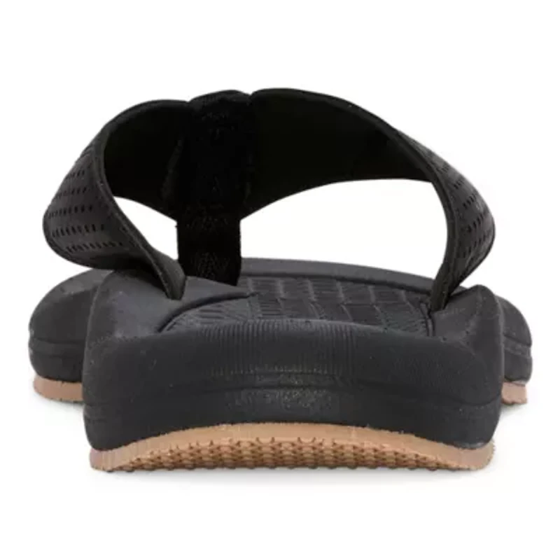 St. John's Bay Mens Cushion Footbed Flip-Flops