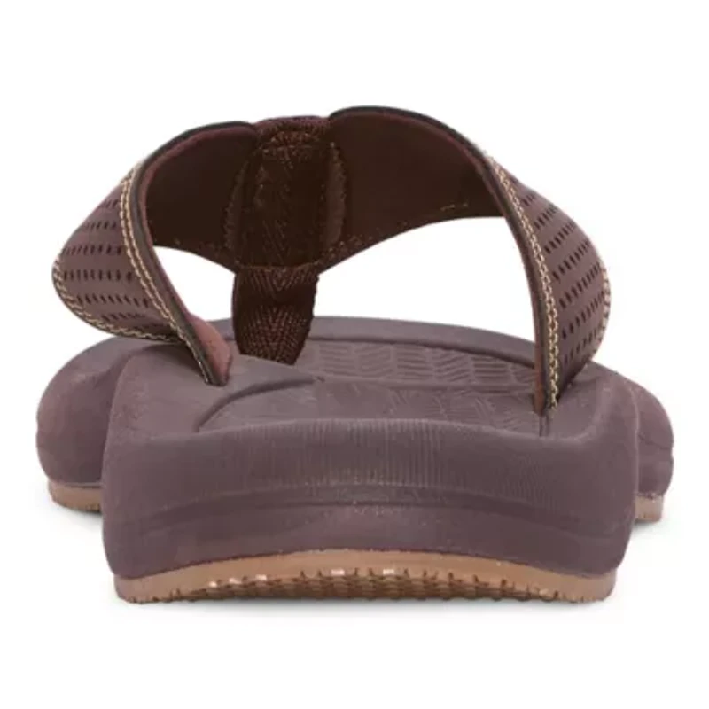 St. John's Bay Mens Cushion Footbed Flip-Flops