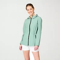 Free Country Womens Water Resistant Lightweight Raincoat