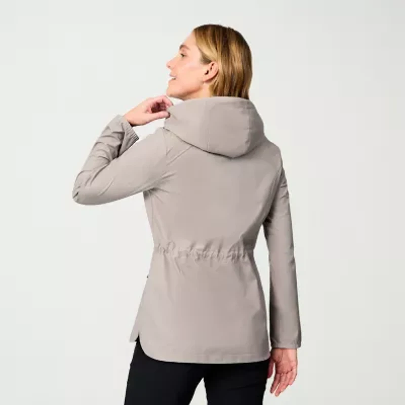 Free Country Womens Water Resistant Lightweight Raincoat