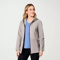 Free Country Womens Water Resistant Lightweight Raincoat