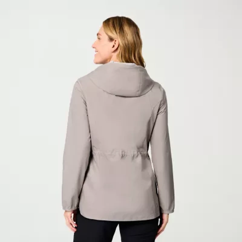 Free Country Womens Water Resistant Lightweight Raincoat