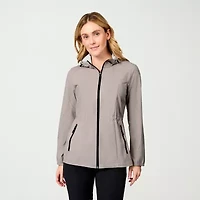 Free Country Womens Water Resistant Lightweight Raincoat