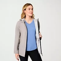 Free Country Womens Water Resistant Lightweight Raincoat