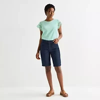St. John's Bay Womens 11" Bermuda Short
