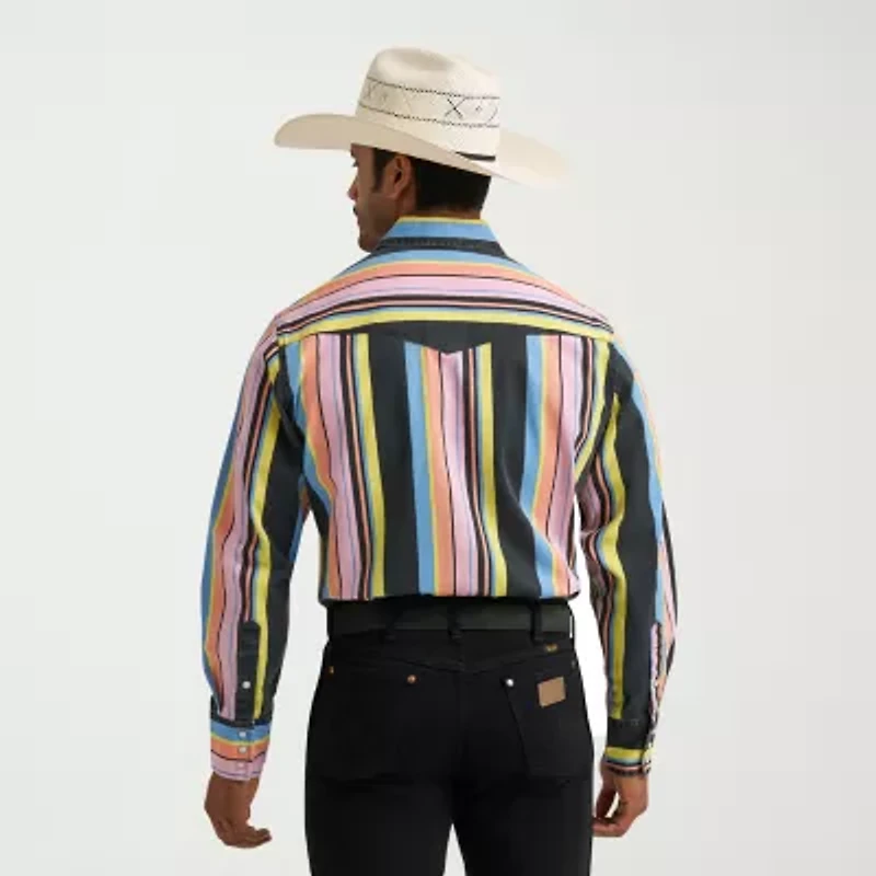 Lee Mens Long Sleeve Regular Fit Button-Down Shirt