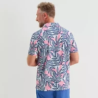 St. John's Bay Performance Mens Classic Fit Short Sleeve Polo Shirt