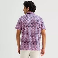 St. John's Bay Performance Mens Classic Fit Short Sleeve Polo Shirt