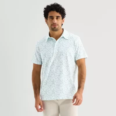 St. John's Bay Performance Mens Classic Fit Short Sleeve Polo Shirt