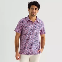 St. John's Bay Performance Mens Classic Fit Short Sleeve Polo Shirt