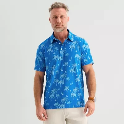 St. John's Bay Performance Mens Classic Fit Short Sleeve Polo Shirt
