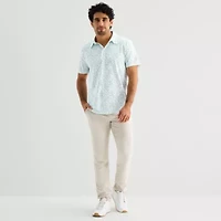 St. John's Bay Performance Mens Classic Fit Short Sleeve Polo Shirt