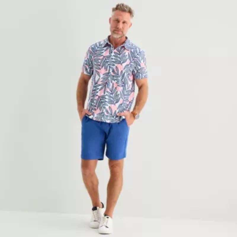 St. John's Bay Performance Mens Classic Fit Short Sleeve Polo Shirt