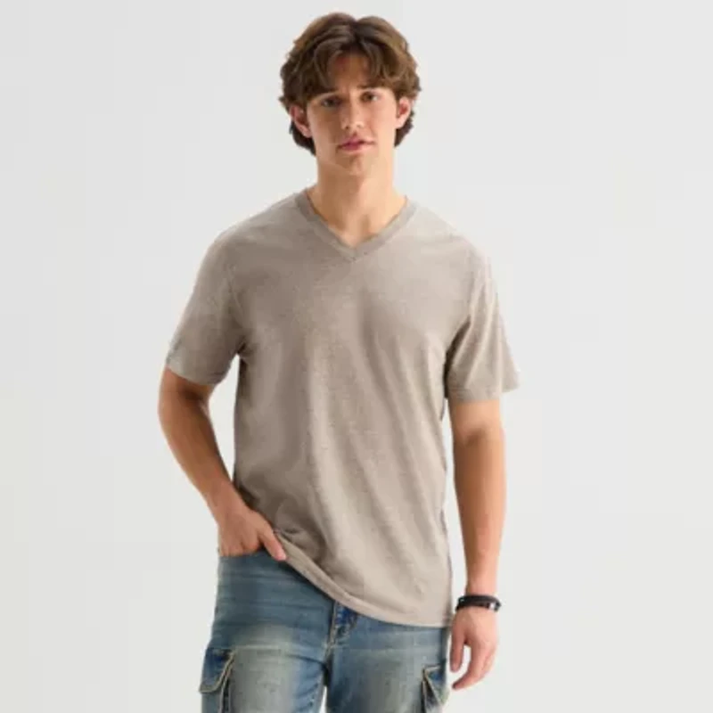 Arizona Mens V Neck Short Sleeve T-Shirt