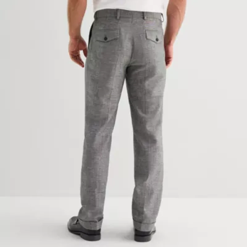 Stafford Twill Mens Classic Fit Dress Flat Front Pant