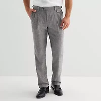 Stafford Twill Mens Classic Fit Dress Flat Front Pant