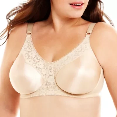 Underscore Lace Trim Underwire Unlined Full Coverage Bra