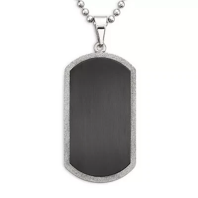 Men's Dog Tag Stainless Steel