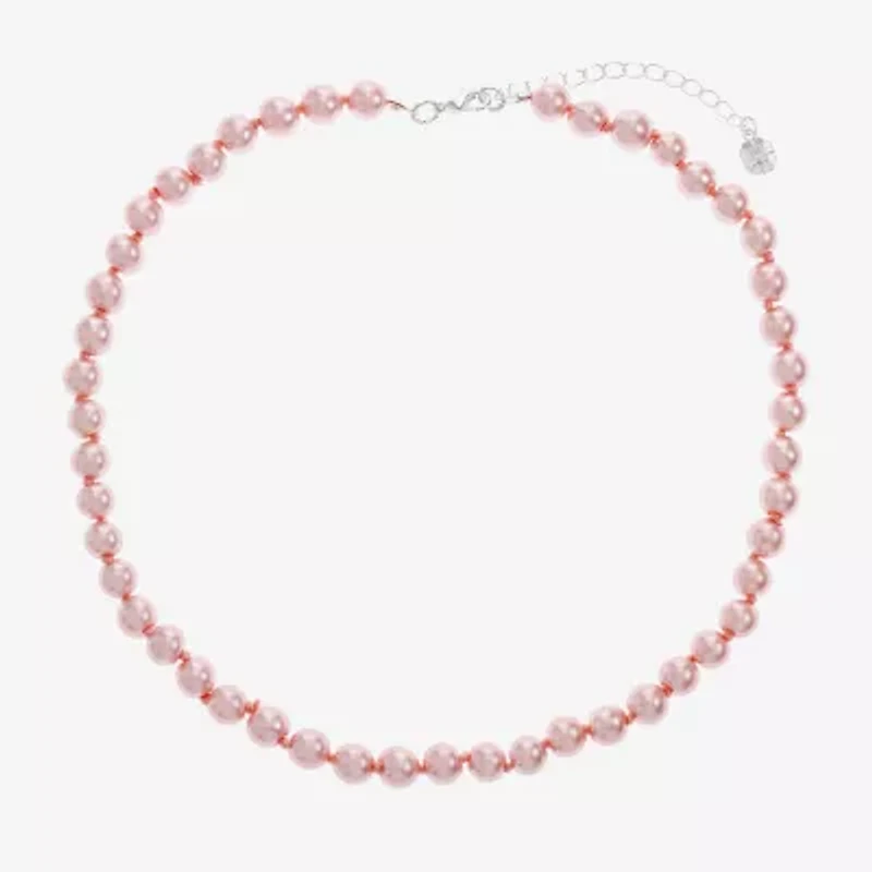 Monet Jewelry Timeless Womens 18 Inch Strand Necklace