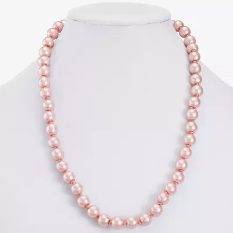 Monet Jewelry Timeless Womens 18 Inch Strand Necklace