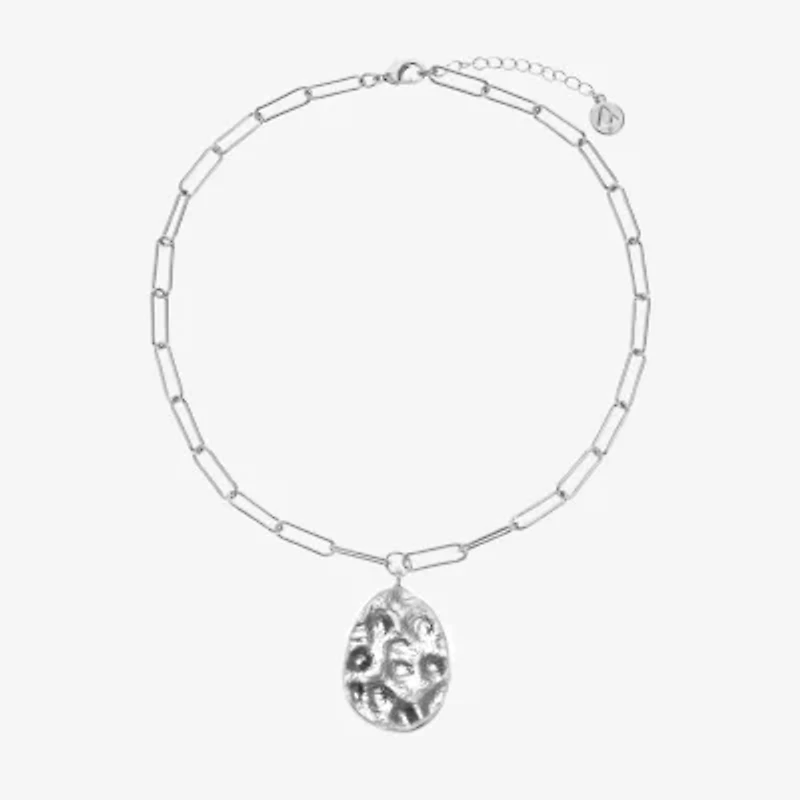 Liz Claiborne Womens 17 Inch Pendant Necklace