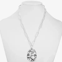 Liz Claiborne Womens 17 Inch Pendant Necklace