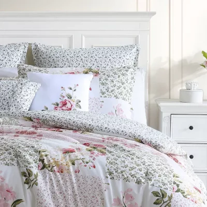 Laura Ashley Ailyn Floral Midweight Comforter