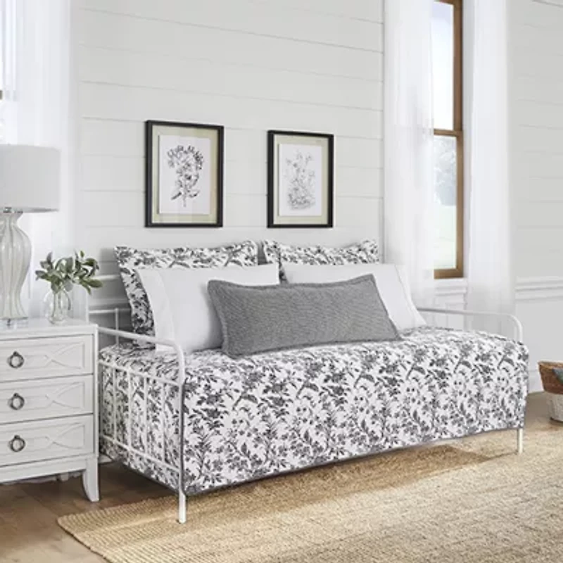 Laura Ashley Amberley Floral Daybed Cover Set