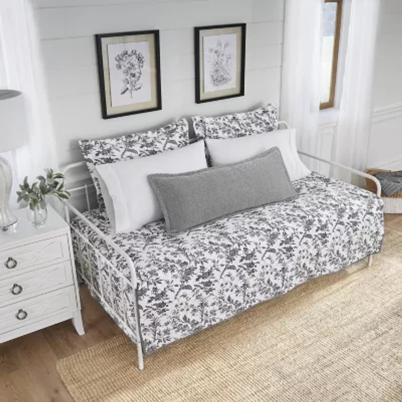 Laura Ashley Amberley Floral Daybed Cover Set