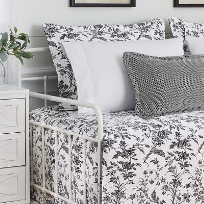 Laura Ashley Amberley Floral Daybed Cover Set