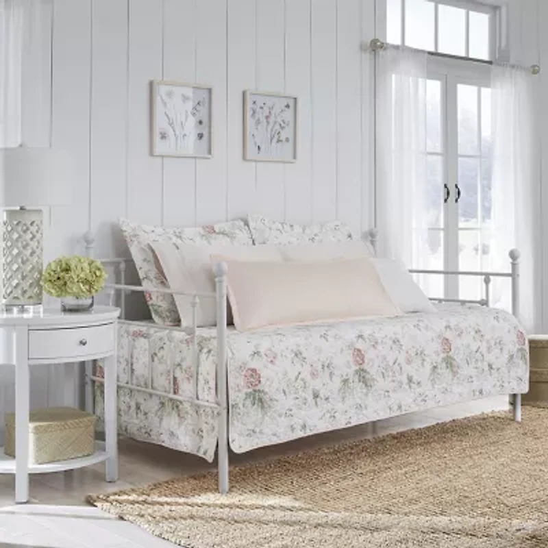 Laura Ashley Breezy Floral Daybed Cover Set