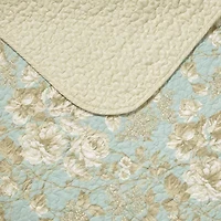 Laura Ashley Brompton Floral Reversible Quilt Set