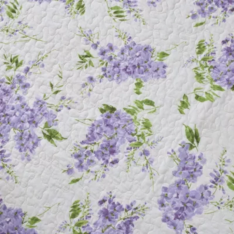 Laura Ashley Keighley Floral Reversible Quilt Set