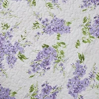 Laura Ashley Keighley Floral Reversible Quilt Set