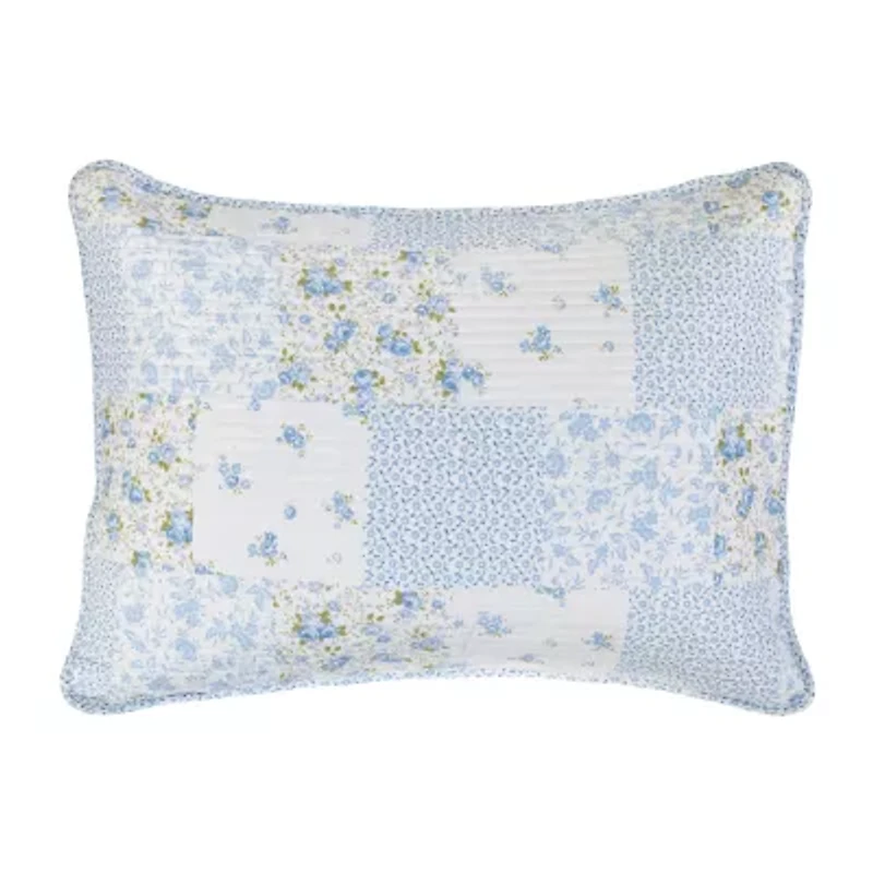 Laura Ashley Kenna Floral Reversible Quilt Set