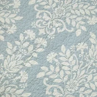 Laura Ashley Rowland Floral Reversible Quilt Set