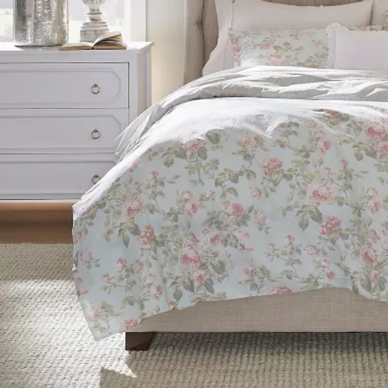 Laura Ashley Madelynn Floral Duvet Cover